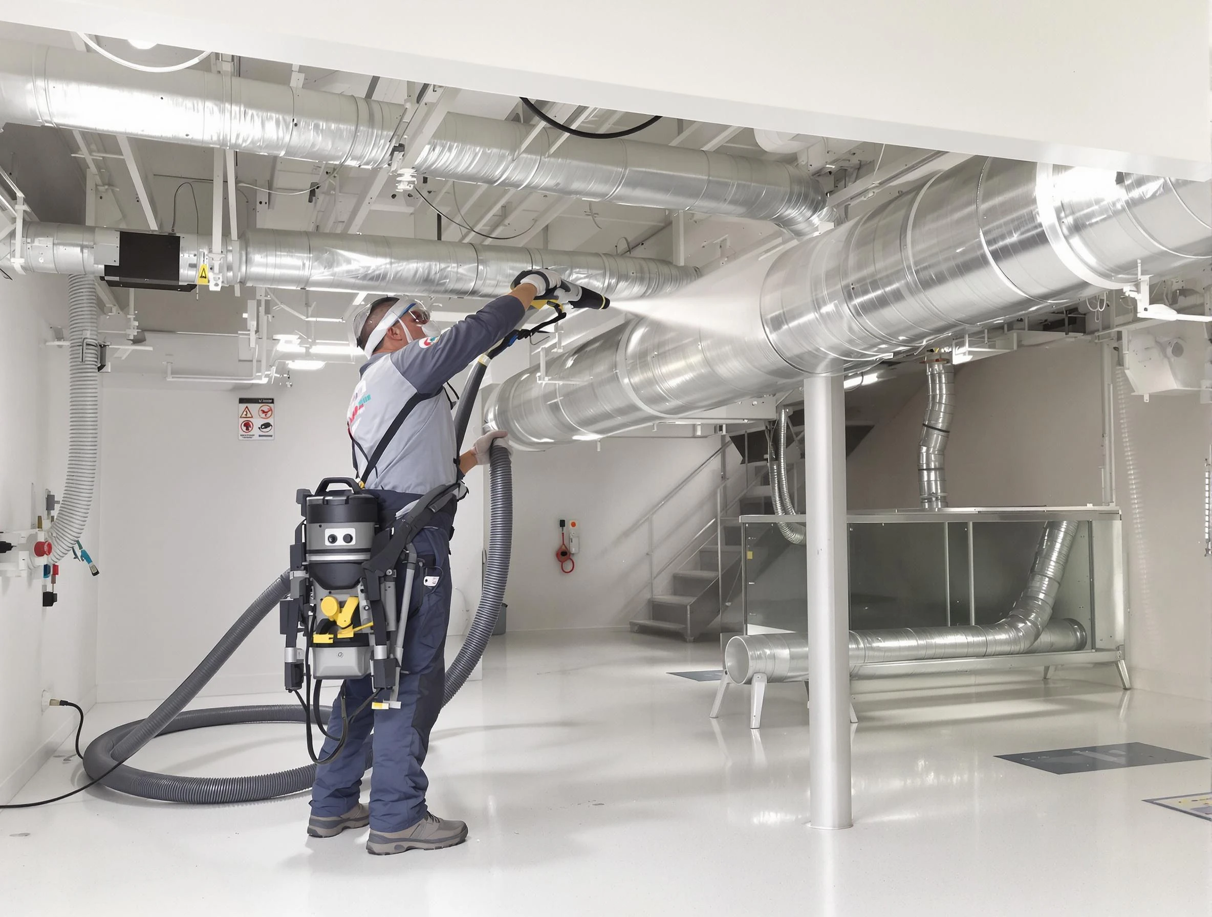 Professional central duct cleaning by Woods Cross Air Duct Cleaning in Woods Cross